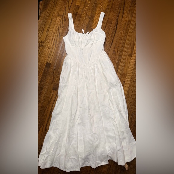 NWOT Reformation Petites Balia Linen Dress | size 4 - Picture 5 of 9